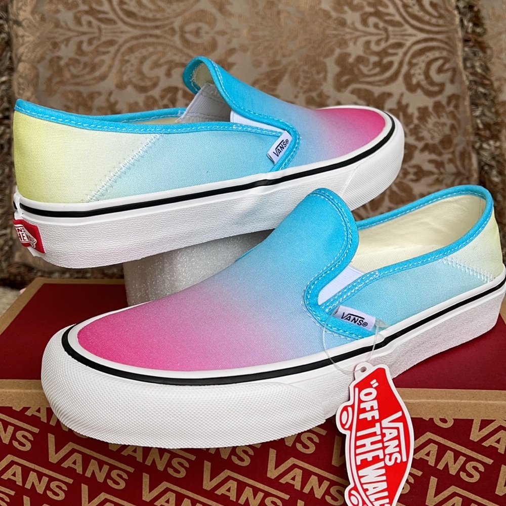 Vans Slip-On Sf Ombre Multi/True White WMNS - Picture 10 of 16